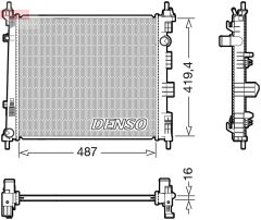 DENSO DRM46069 — Радиатор охлаждения