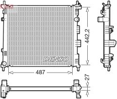 DENSO DRM46070 — Радиатор охлаждения