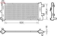 DENSO DRM46105 — Радиатор охлаждения