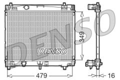 DENSO DRM50003 — Radiator răcire motor