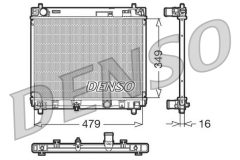 DENSO DRM50004 — Radiator răcire motor