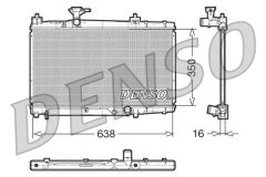 DENSO DRM50007 — Radiator răcire motor