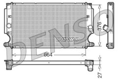 DENSO DRM50024 — Radiator răcire motor
