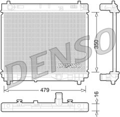 DENSO DRM50059 — Radiator răcire motor