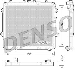 DENSO DRM50060 — Радиатор охлаждения