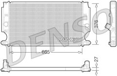 DENSO DRM50072 — Radiator răcire motor