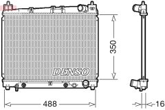 DENSO DRM50080 — Radiator răcire motor