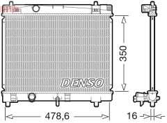 DENSO DRM50103 — Radiator răcire motor