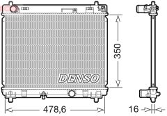 DENSO DRM50104 — Radiator răcire motor