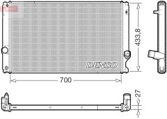 DENSO DRM51019 — Радиатор охлаждения