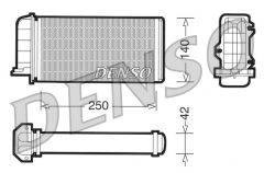 DENSO DRR09002 — Радиатор печки