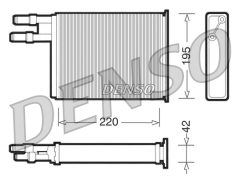 DENSO DRR09031 — Радиатор печки
