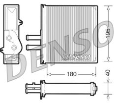 DENSO DRR09060 — Radiator încălzire habitaclu