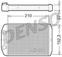 DENSO DRR09073 — Radiator încălzire habitaclu