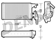 DENSO DRR12002 — Радиатор печки