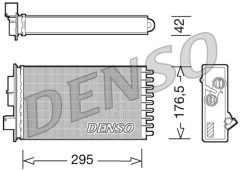 DENSO DRR12022 — Радиатор печки
