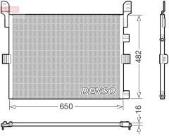 DENSO DCN23090 — Радиатор кондиционера