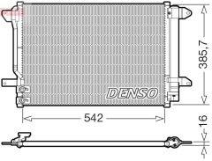DENSO DCN32072 — Радиатор кондиционера
