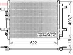 DENSO DCN43018 — Radiator aer condiționat