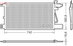DENSO DCN99050 — Радиатор кондиционера