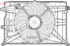 DENSO DER09313 — Вентилятор радиатора