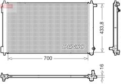 DENSO DRM50154 — Радиатор охлаждения