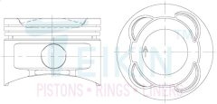 TEIKIN 32605.STD — Piston motor
