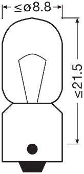OSRAM 3893 — Лампочка поворотника