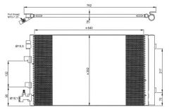 MTR 12133760 — Радиатор кондиционера