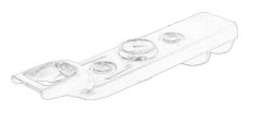 MTR 12220857 — Încuietoare capotă
