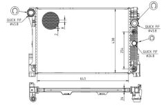 MTR 13054362 — Радиатор охлаждения