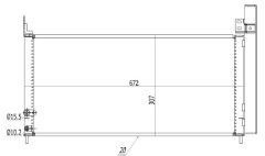 MTR 13054434 — Радиатор кондиционера