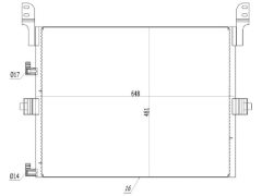 MTR 13054442 — Радиатор кондиционера
