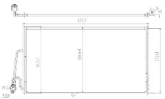 MTR 13054458 — Радиатор кондиционера