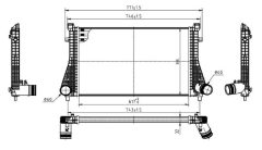 MTR 13054499 — Intercooler