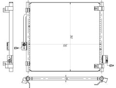 MTR 13054521 — Радиатор кондиционера