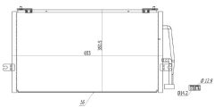 MTR 13054536 — Радиатор кондиционера