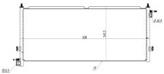 MTR 13054551 — Радиатор кондиционера