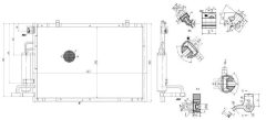 MTR 13054595 — Радиатор кондиционера