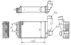 MTR 13054668 — Intercooler