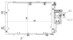 MTR 13054687 — Радиатор кондиционера