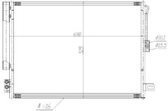 MTR 13054702 — Радиатор кондиционера