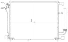 MTR 13054767 — Radiator aer condiționat
