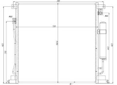 MTR 13054768 — Radiator aer condiționat