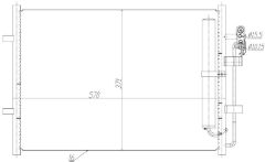 MTR 13054792 — Radiator aer condiționat