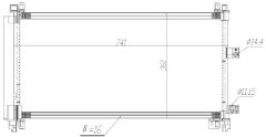 MTR 13054799 — Радиатор кондиционера