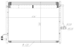 MTR 13054833 — Радиатор кондиционера