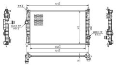 MTR 13054882 — Радиатор охлаждения