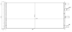 MTR 13054895 — Радиатор кондиционера