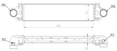 MTR 13054896 — Intercooler